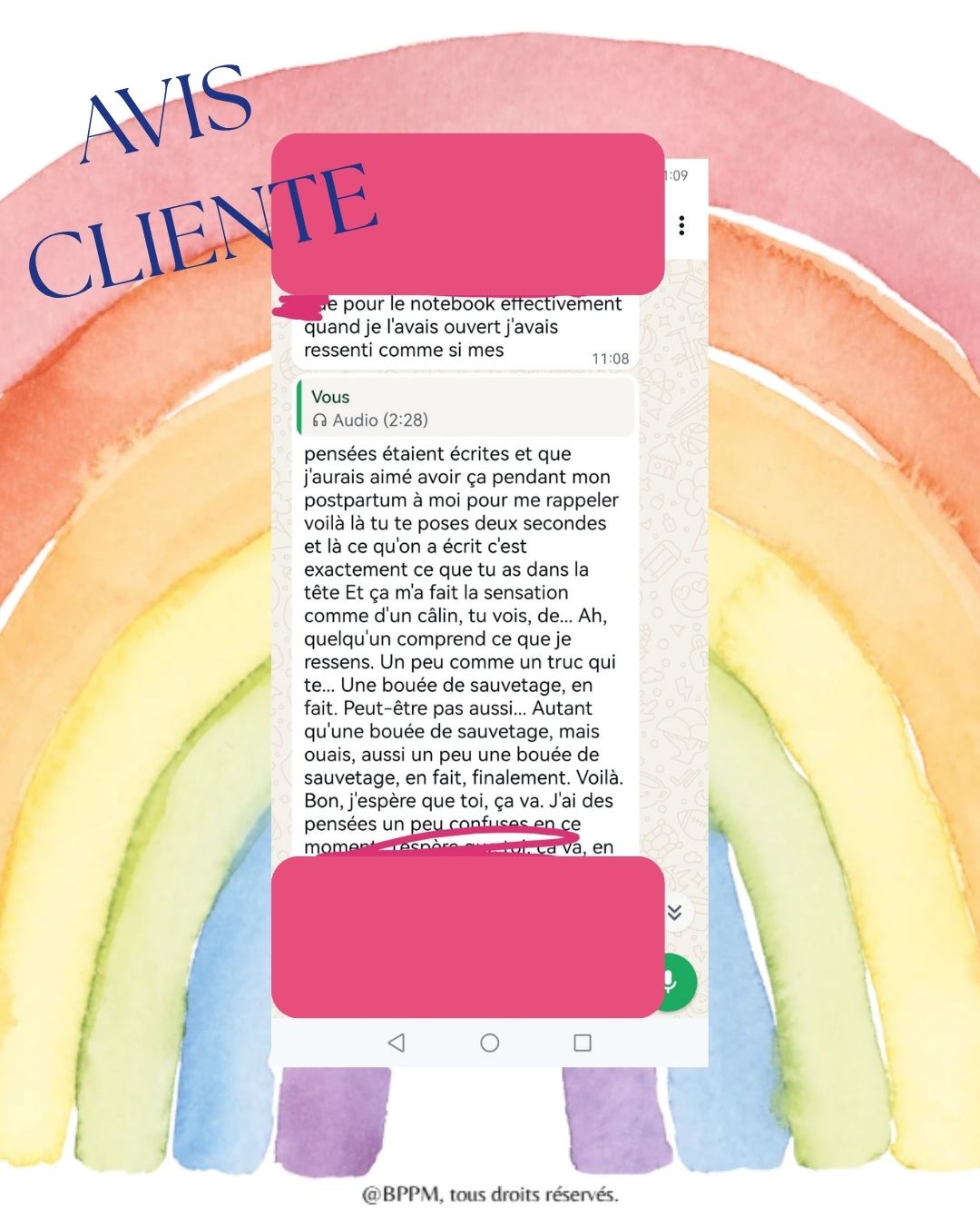 Le notebook du post-partum