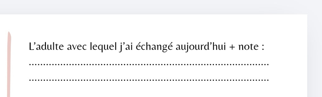 Le notebook du post-partum